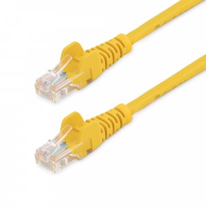 StarTech.com Cat5e Ethernet Patch Cable with Snagless RJ45 Connectors - 10 m, Yellow