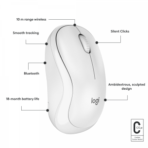 Logitech M240 mouse Ambidextrous Bluetooth