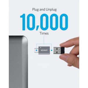 Anker B87310A1 cable gender changer USB Type-C USB Type-A Grey