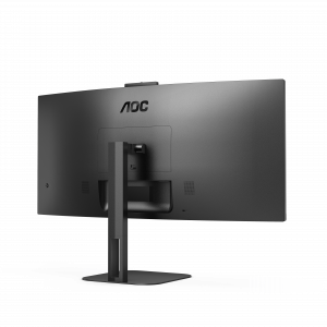 AOC V5 CU34V5CW LED display 86.4 cm (34") 3440 x 1440 pixels Wide Quad HD Black