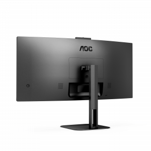AOC V5 CU34V5CW LED display 86.4 cm (34") 3440 x 1440 pixels Wide Quad HD Black