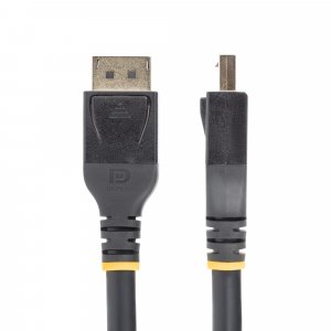 StarTech.com 25ft (7m) VESA-Certified Active DisplayPort 1.4 Cable, DP8K DisplayPort Cable w/HBR3, HDR10, MST, DSC 1.2, HDCP 2.2, 8K 60Hz, 4K 120Hz - DP 1.4 Cable M/M