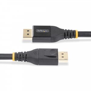 StarTech.com 25ft (7m) VESA-Certified Active DisplayPort 1.4 Cable, DP8K DisplayPort Cable w/HBR3, HDR10, MST, DSC 1.2, HDCP 2.2, 8K 60Hz, 4K 120Hz - DP 1.4 Cable M/M
