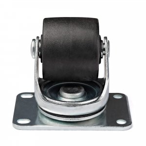 StarTech.com Heavy Duty Casters for Server Racks/Cabinets - Set of 4 Universal M6 2-inch Caster Kit - Replacement Swivel Caster Wheels (45x75mm pattern) for 4 Post Racks - Steel/Plastic