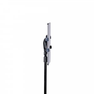 StarTech.com Mobile Tablet Stand with Lockable Wheels - Height Adjustable Cart - Universal Rolling Floor Stand for Tablets from 7 to 11 inch, Portable Tablet Stand w/ Detachable Tablet Holder