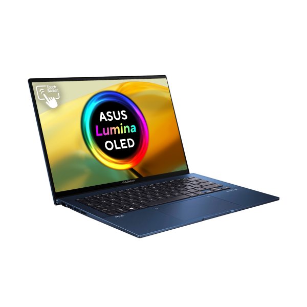 ASUS ZenBook 14 OLED UX3402VA-KN113W Laptop 35.6 cm (14") Touchscreen 2.8K Intel® Core™ i5 i5-1340P 16 GB LPDDR5-SDRAM 512 GB SSD Wi-Fi 6E (802.11ax) Windows 11 Home Blue
