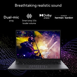 ASUS ZenBook 14 OLED UX3402VA-KN113W Laptop 35.6 cm (14") Touchscreen 2.8K Intel® Core™ i5 i5-1340P 16 GB LPDDR5-SDRAM 512 GB SSD Wi-Fi 6E (802.11ax) Windows 11 Home Blue