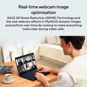 ASUS Zenbook 14 OLED UX3402VA-KN114W Intel® Core™ i5 i5-1340P Laptop 35.6 cm (14") Touchscreen 2.8K 16 GB LPDDR5-SDRAM 512 GB SSD Wi-Fi 6E (802.11ax) Windows 11 Home Blue