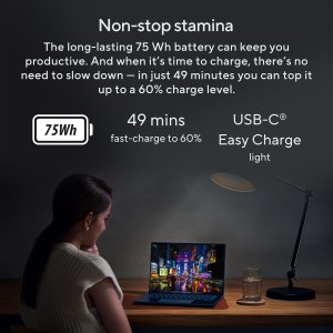 ASUS Zenbook 14 OLED UX3402VA-KN114W Intel® Core™ i5 i5-1340P Laptop 35.6 cm (14") Touchscreen 2.8K 16 GB LPDDR5-SDRAM 512 GB SSD Wi-Fi 6E (802.11ax) Windows 11 Home Blue