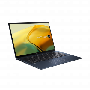 ASUS ZenBook 14 OLED UX3402VA-KNi715XT Laptop 35.6 cm (14") Touchscreen 2.8K Intel® Core™ i7 i7-1360P 16 GB LPDDR5-SDRAM 512 GB SSD Wi-Fi 6E (802.11ax) Windows 11 Pro Blue