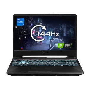 ASUS TUF Gaming F15 FX506HE-HN018W Intel® Core™ i7 i7-11800H Laptop 39.6 cm (15.6") Full HD 8 GB DDR4-SDRAM 512 GB SSD NVIDIA GeForce RTX 3050 Ti Wi-Fi 6 (802.11ax) Windows 11 Home Black
