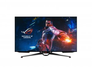ASUS ROG Swift PG48UQ computer monitor 120.7 cm (47.5″) 3840 x 2160 pixels 4K Ultra HD OLED Black