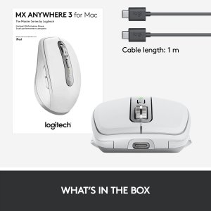 Logitech MX Anywhere 3 for Mac Compact Performance Mouse