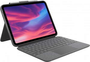 Logitech Combo Touch Grey Smart Connector QWERTY UK English