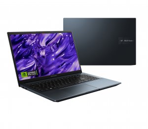 ASUS Vivobook Pro 15 M6500RE-HN063W AMD Ryzen™ 7 6800H Laptop 39.6 cm (15.6") Full HD 16 GB LPDDR5-SDRAM 512 GB SSD NVIDIA GeForce RTX 3050 Ti Wi-Fi 6E (802.11ax) Windows 11 Home Blue
