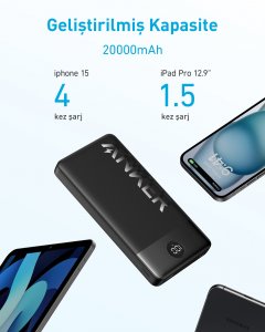 Anker PowerCore 20K 20000 mAh Black