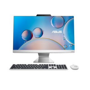 ASUS A3402WBAK-WA180W Intel® Pentium® Gold 8505 60.5 cm (23.8") 1920 x 1080 pixels 8 GB DDR4-SDRAM 512 GB SSD All-in-One PC Windows 11 Home Wi-Fi 6 (802.11ax) White