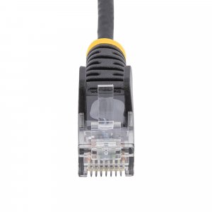 StarTech.com 0.5 m CAT6 Cable - Slim - Snagless RJ45 Connectors - Black