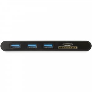 StarTech.com USB C Multiport Adapter - USB Type-C Mini Dock with HDMI 4K or VGA 1080p Video - 100W Power Delivery Passthrough, 3-port USB 3.0 Hub, GbE, SD & MicroSD - Laptop Travel Dock