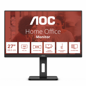 AOC E3 27E3QAF computer monitor 68.6 cm (27″) 1920 x 1080 pixels Full HD LED Black