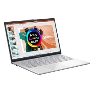 ASUS Vivobook Go 15 OLED E1504FA-L1669W AMD Ryzen™ 5 7520U Laptop 39.6 cm (15.6") Full HD 8 GB LPDDR5-SDRAM 256 GB SSD Wi-Fi 6E (802.11ax) Windows 11 Home in S mode Silver