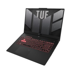 ASUS TUF Gaming A17 FA707XI-HX021W Laptop 43.9 cm (17.3") Full HD AMD Ryzen™ 9 7940HS 16 GB DDR5-SDRAM 512 GB SSD NVIDIA GeForce RTX 4070 Wi-Fi 6 (802.11ax) Windows 11 Home Black, Grey