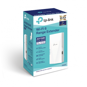 TP-Link RE500X network extender Network transmitter & receiver White 1000 Mbit/s