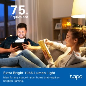 TP-Link Tapo Smart WiFi Light Bulb, Multicolor