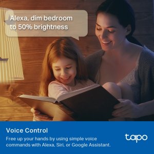 TP-Link Tapo Smart WiFi Light Bulb, Multicolor