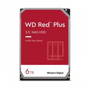 Western Digital Red Plus WD60EFPX internal hard drive 3.5″ 6 TB Serial ATA III