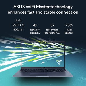 ASUS Vivobook 15 X1502ZA-EJ465W Intel® Core™ i3 i3-1220P Laptop 39.6 cm (15.6") Full HD 8 GB DDR4-SDRAM 256 GB SSD Wi-Fi 6 (802.11ax) Windows 11 Home in S mode Silver