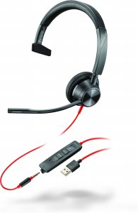 POLY Blackwire 3315 Microsoft Teams Certified USB-A Headset