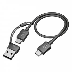 POLY Voyager Focus 2 UC Headset +USB-A to USB-C Cable +Charging Stand