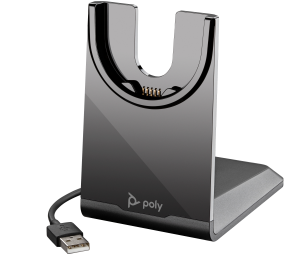 Poly Voyager Focus 2 UC Headset +USB-A to USB-C Cable +Charging Stand