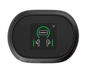 Poly Voyager Free 60+ UC Carbon Black Earbuds +BT700 USB-C Adapter +Touchscreen Charge Case