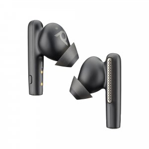 POLY Voyager Free 60 Carbon Black Earbuds +Basic Charge Case
