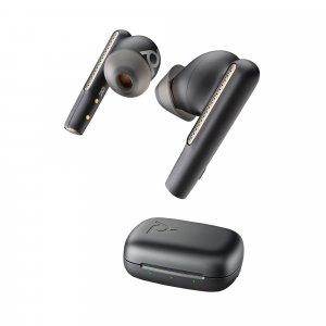 Poly Voyager Free 60 Carbon Black Earbuds +Basic Charge Case