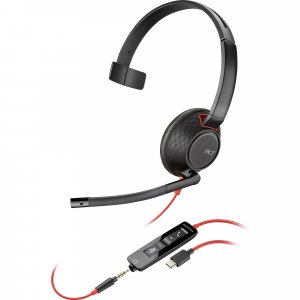 Poly Blackwire C5210 USB-C Headset +Inline Cable (Bulk)