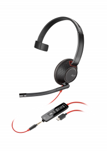 Poly Blackwire C5210 USB-C Headset +Inline Cable (Bulk)