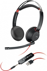 Poly Blackwire 5220 Stereo USB-A Headset (Was: 207576-201)