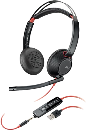 Poly Blackwire 5220 Stereo USB-A Headset (Was: 207576-201)