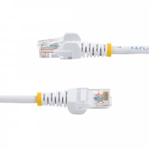 StarTech.com Cat5e Ethernet Patch Cable with Snagless RJ45 Connectors - 10 m, White