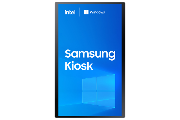 Samsung KM24C-5 Kiosk design 61 cm (24") LED 250 cd/m² Full HD White Touchscreen Built-in processor Windows 10 IoT Enterprise 16/7