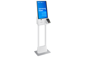 Samsung KM24C-C Kiosk design 61 cm (24") LED 250 cd/m² Full HD White Touchscreen Built-in processor Windows 10 IoT Enterprise 16/7