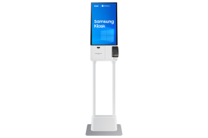 Samsung KM24C-C Kiosk design 61 cm (24") LED 250 cd/m² Full HD White Touchscreen Built-in processor Windows 10 IoT Enterprise 16/7