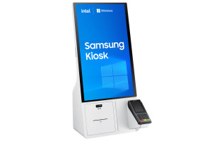 Samsung KM24C-C Kiosk design 61 cm (24") LED 250 cd/m² Full HD White Touchscreen Built-in processor Windows 10 IoT Enterprise 16/7