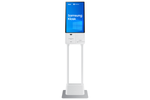 Samsung KM24C-C Kiosk design 61 cm (24") LED 250 cd/m² Full HD White Touchscreen Built-in processor Windows 10 IoT Enterprise 16/7