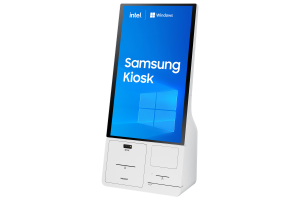 Samsung KM24C-C Kiosk design 61 cm (24") LED 250 cd/m² Full HD White Touchscreen Built-in processor Windows 10 IoT Enterprise 16/7