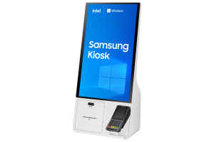 Samsung KM24C-C Kiosk design 61 cm (24") LED 250 cd/m² Full HD White Touchscreen Built-in processor Windows 10 IoT Enterprise 16/7