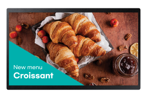 Samsung QB24C Digital signage flat panel 61 cm (24″) LED Wi-Fi 250 cd/m² Full HD Black Built-in processor Tizen 16/7